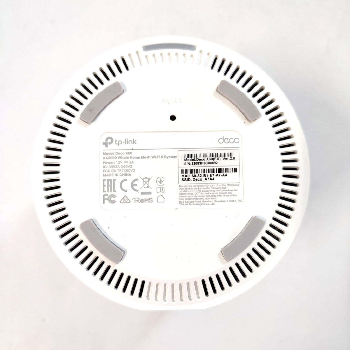 TP-Link Deco X60 WIFI Router