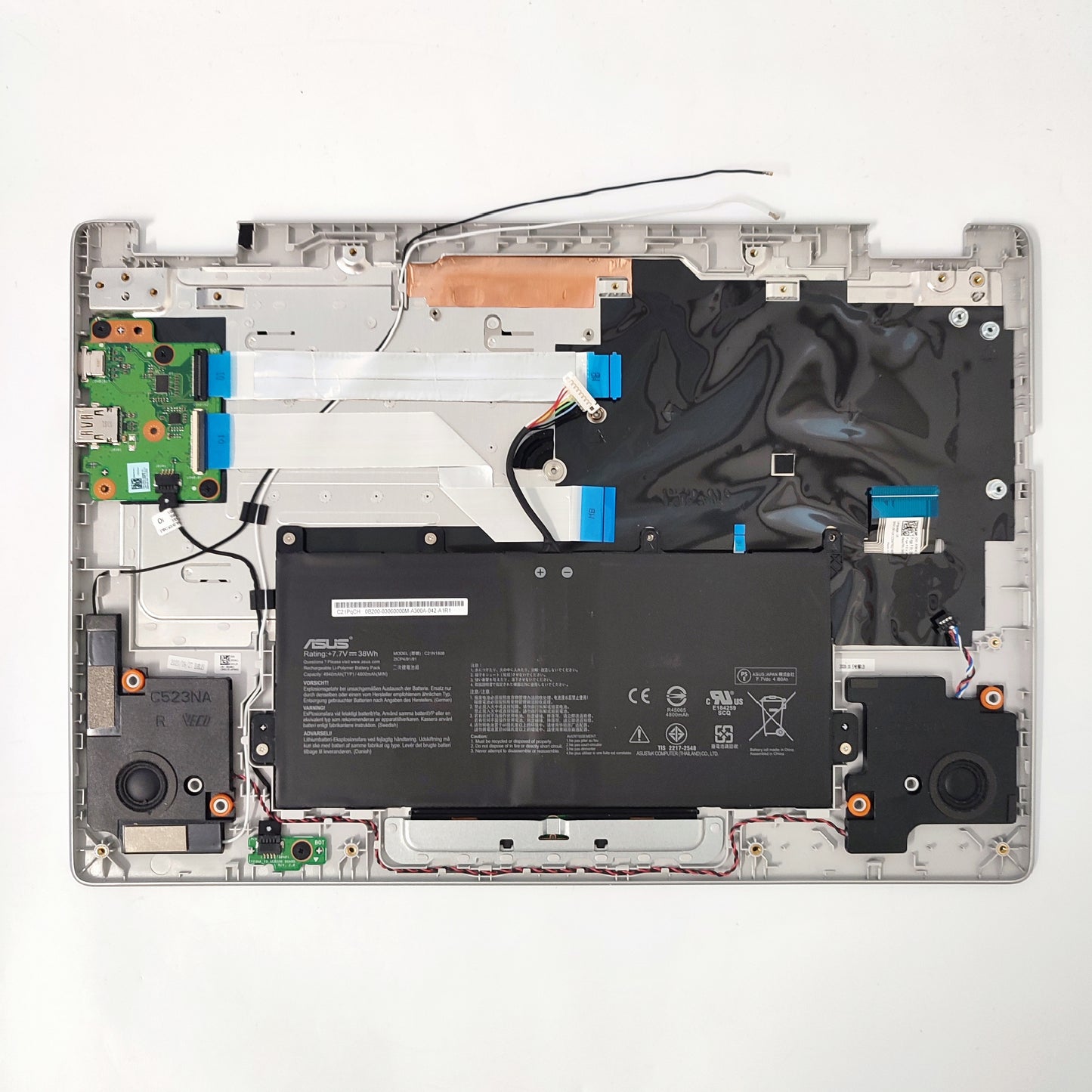 ASUS C523NA-A20057/PALMREST WITH BATTERY
